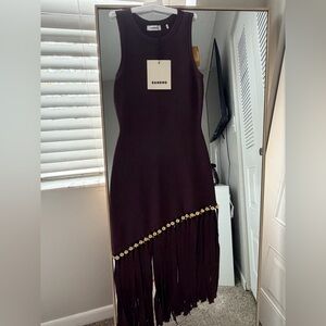 Sandro Women's Dark Sleeveless Tank Top